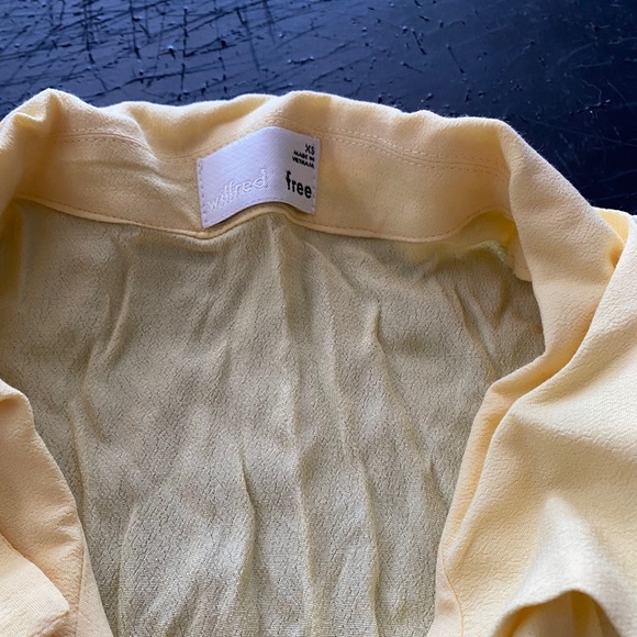 Wilfred Free Crop Tie Top - Picture 3 of 4